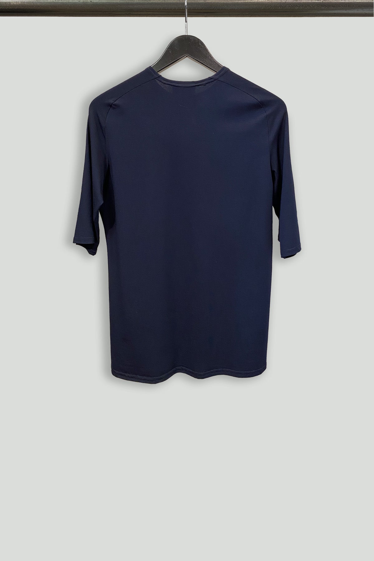 Stretch Melange Jersey Crewneck