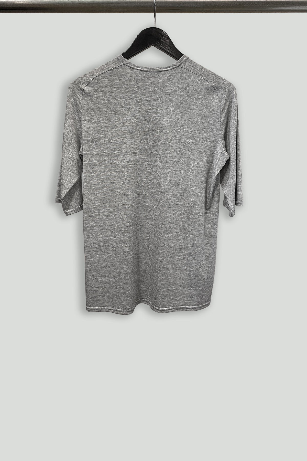 Stretch Melange Jersey Crewneck