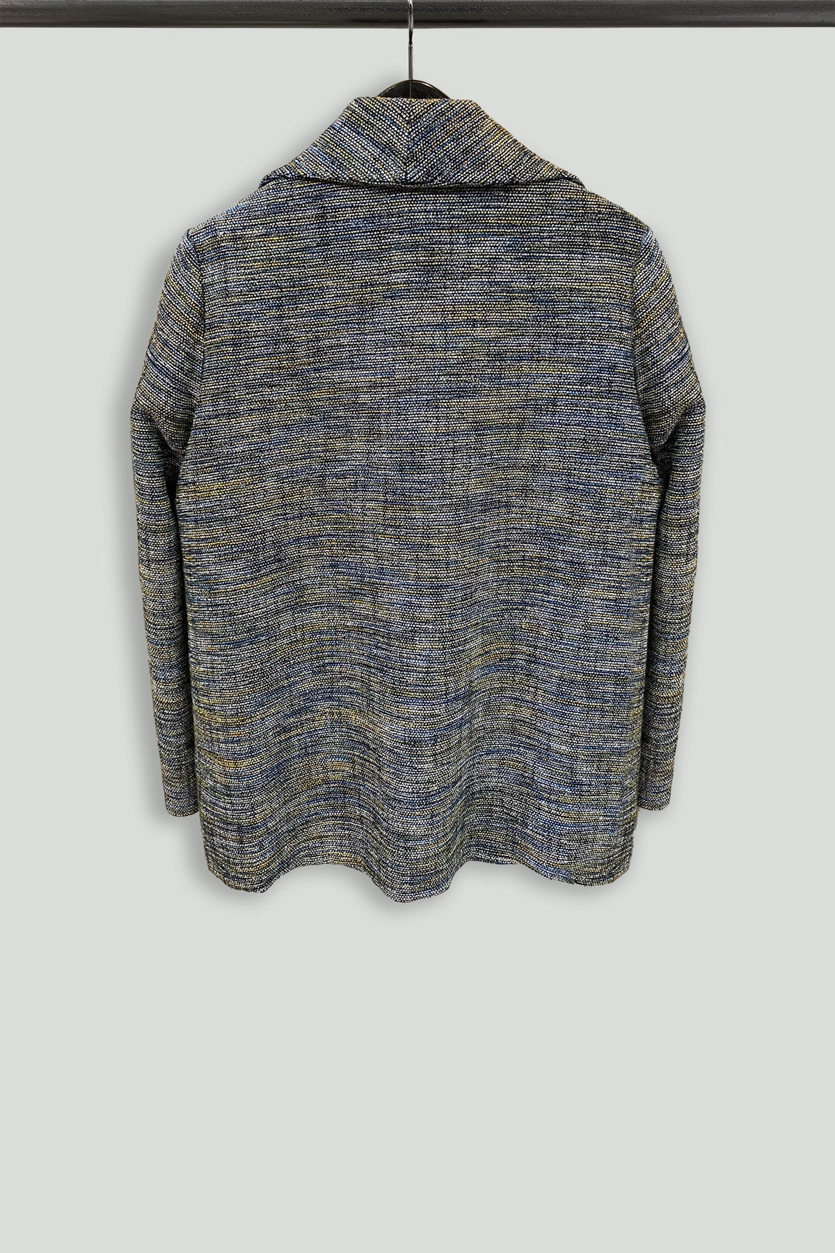 Multicolor Melange Cotton Blazer