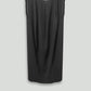 Black/Multicolor Microfiber Crescent Dress