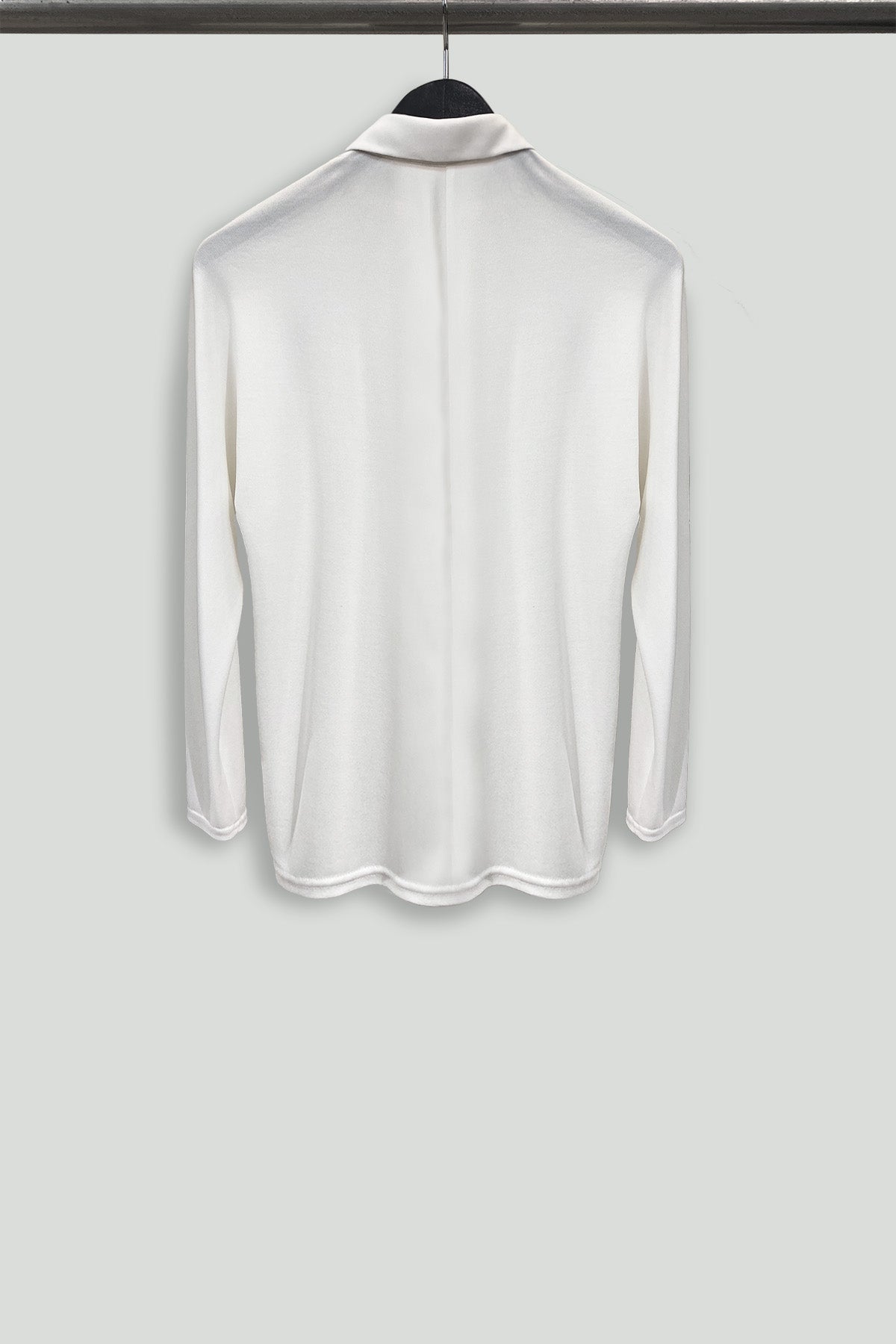 White Matte Jersey Boy Shirt