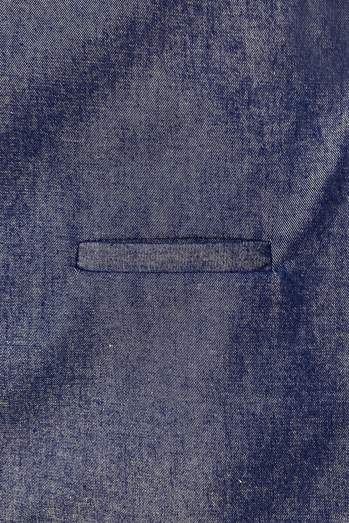 Lightweight Denim Crop Pilgrim Jacket