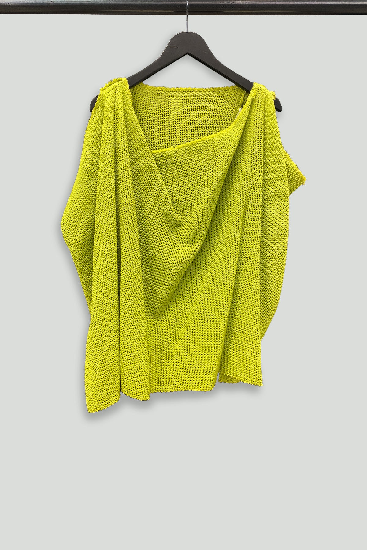 Lime Knit Cowl Shapeshifter