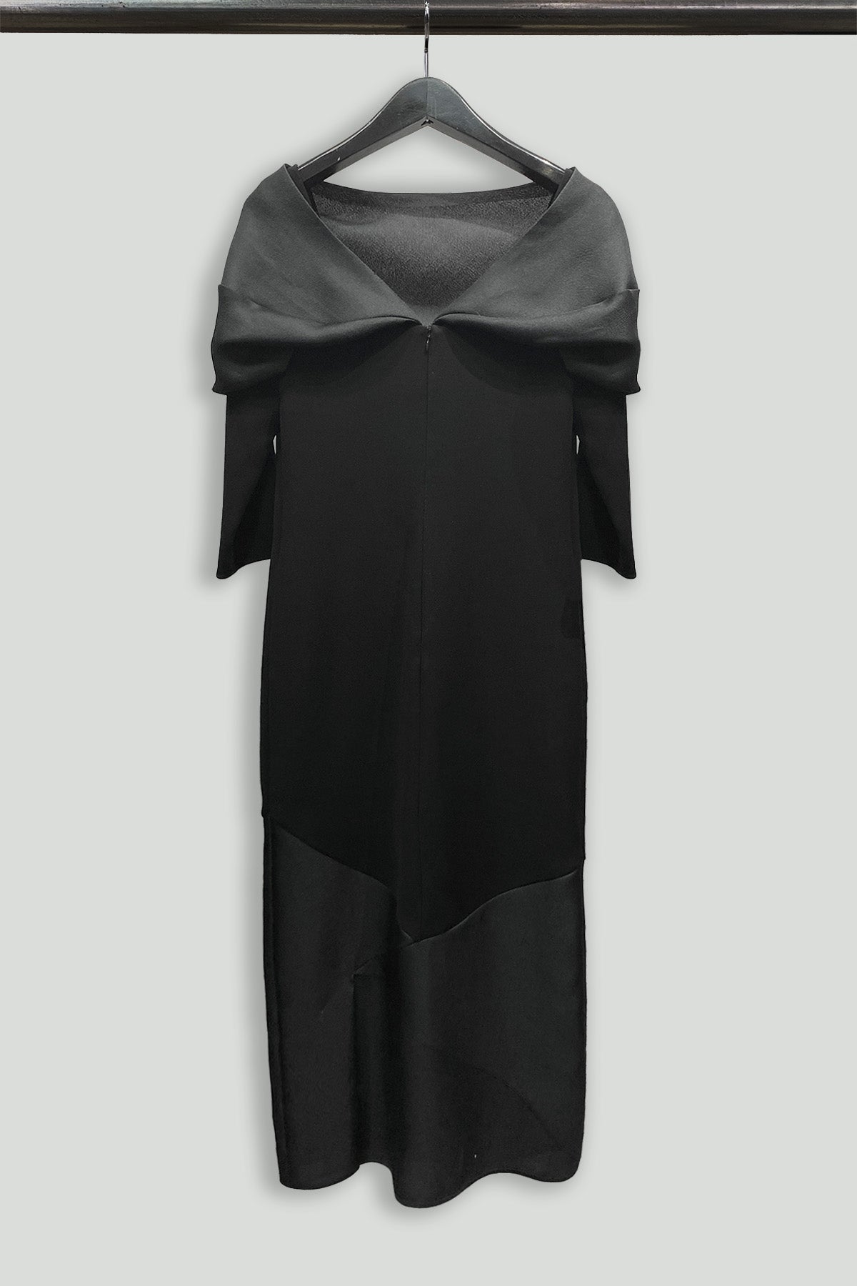 Black Catenary Dress