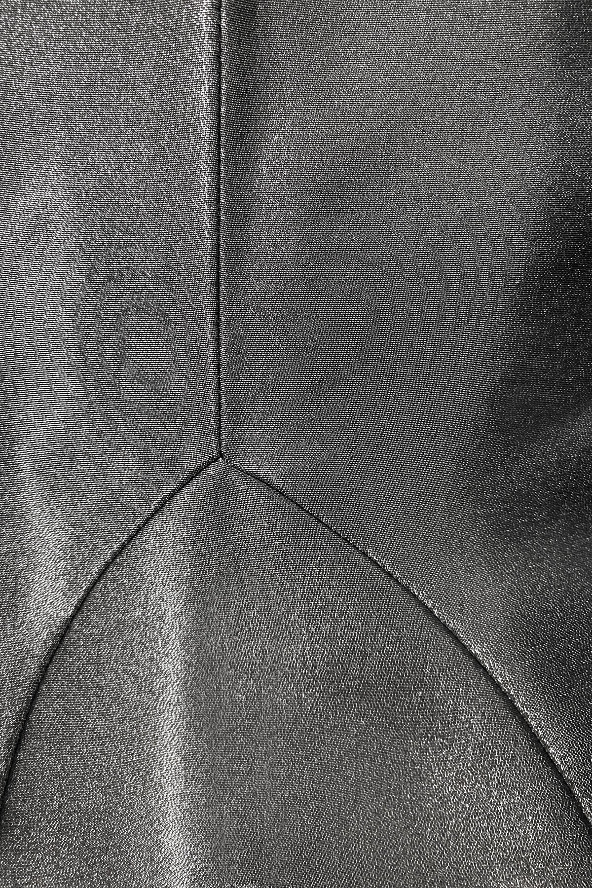 Metallic Lamé Shaped Panels Jacket