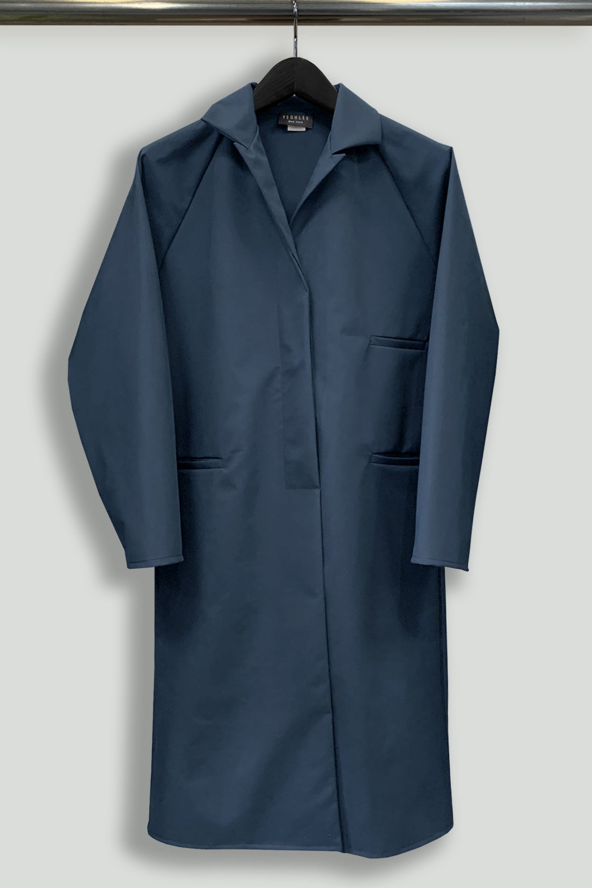 Bonded Nylon Three Pocket Trench Coat-Hanger