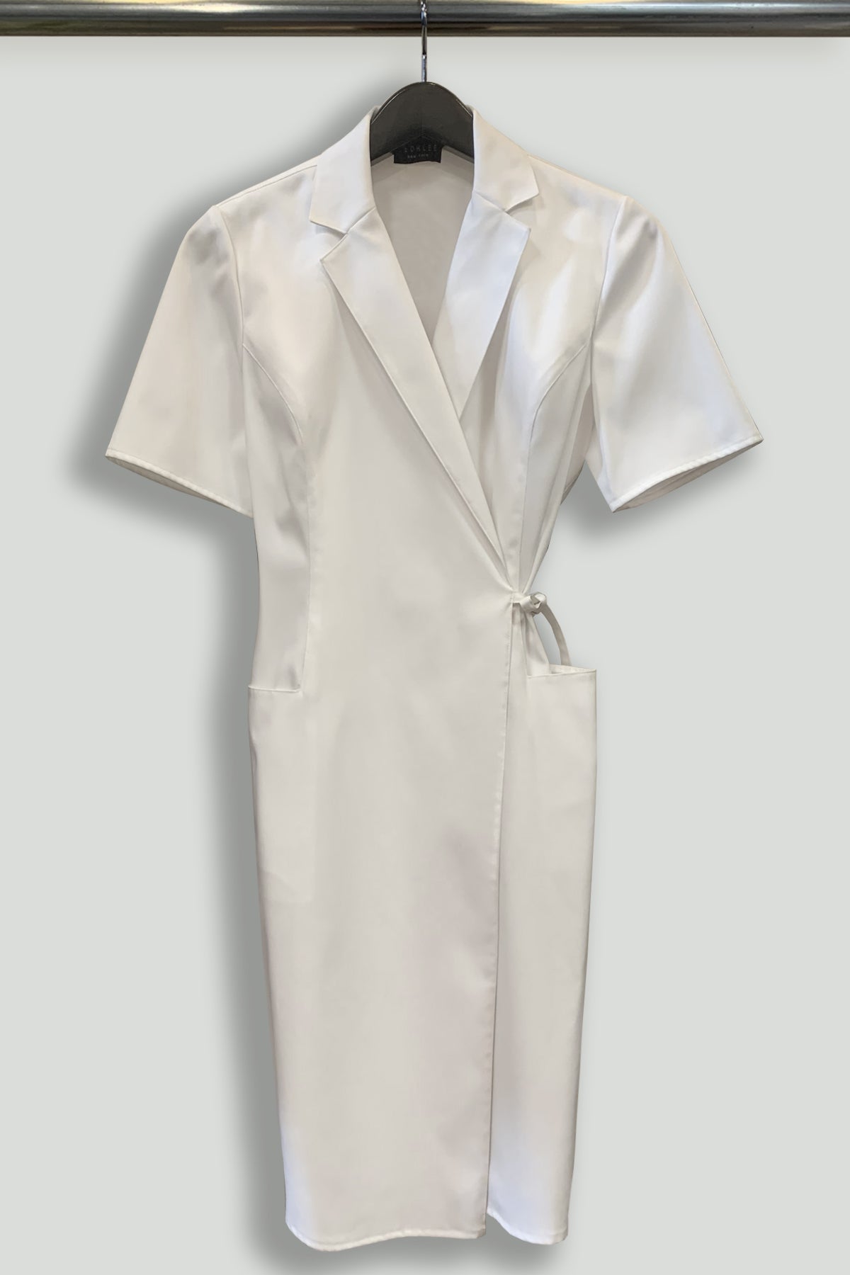 Smart Gabardine Sleeveless Dress with Side Pockets – YEOHLEE