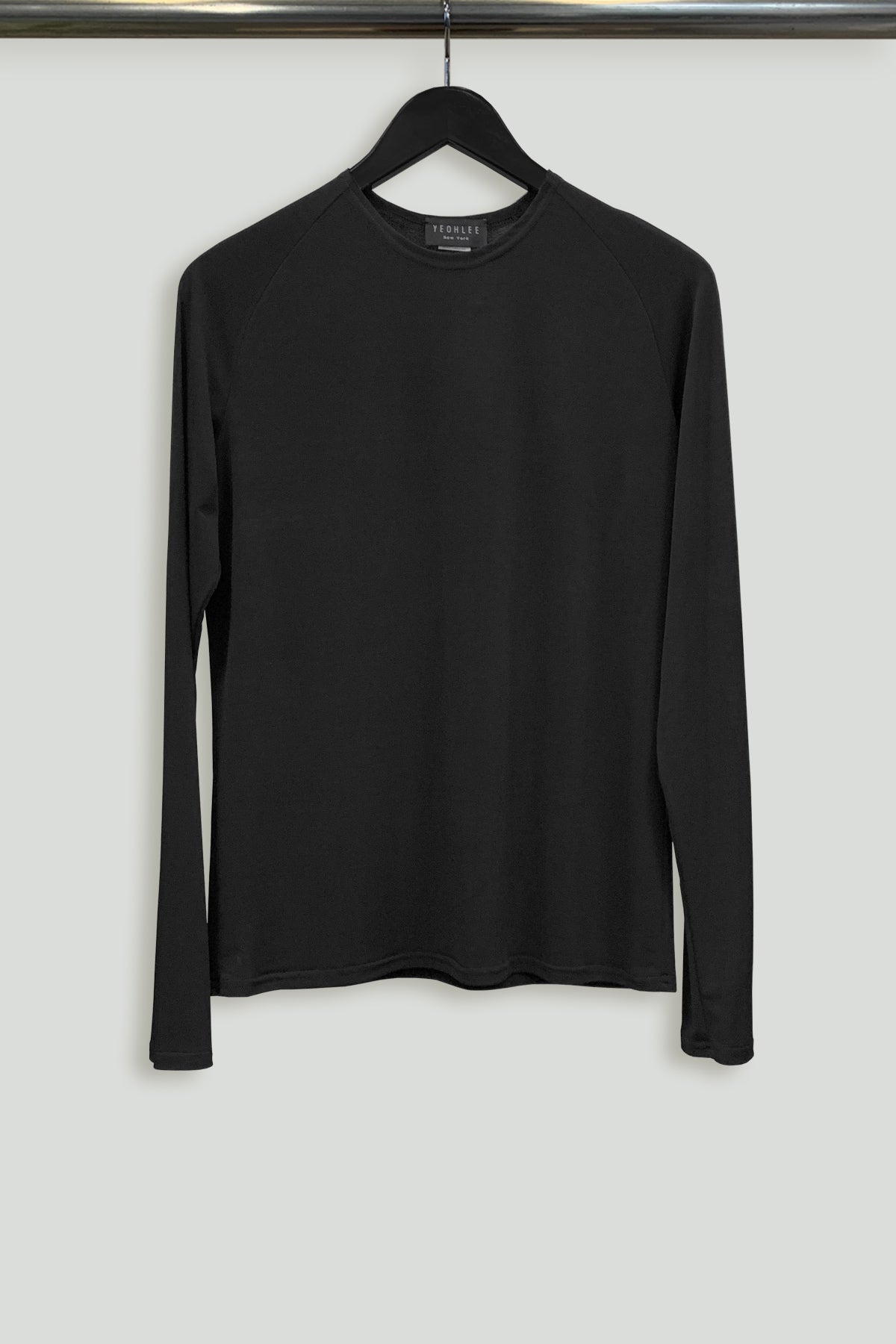 Stretch Jersey Essential Long Sleeve Crewneck - 5