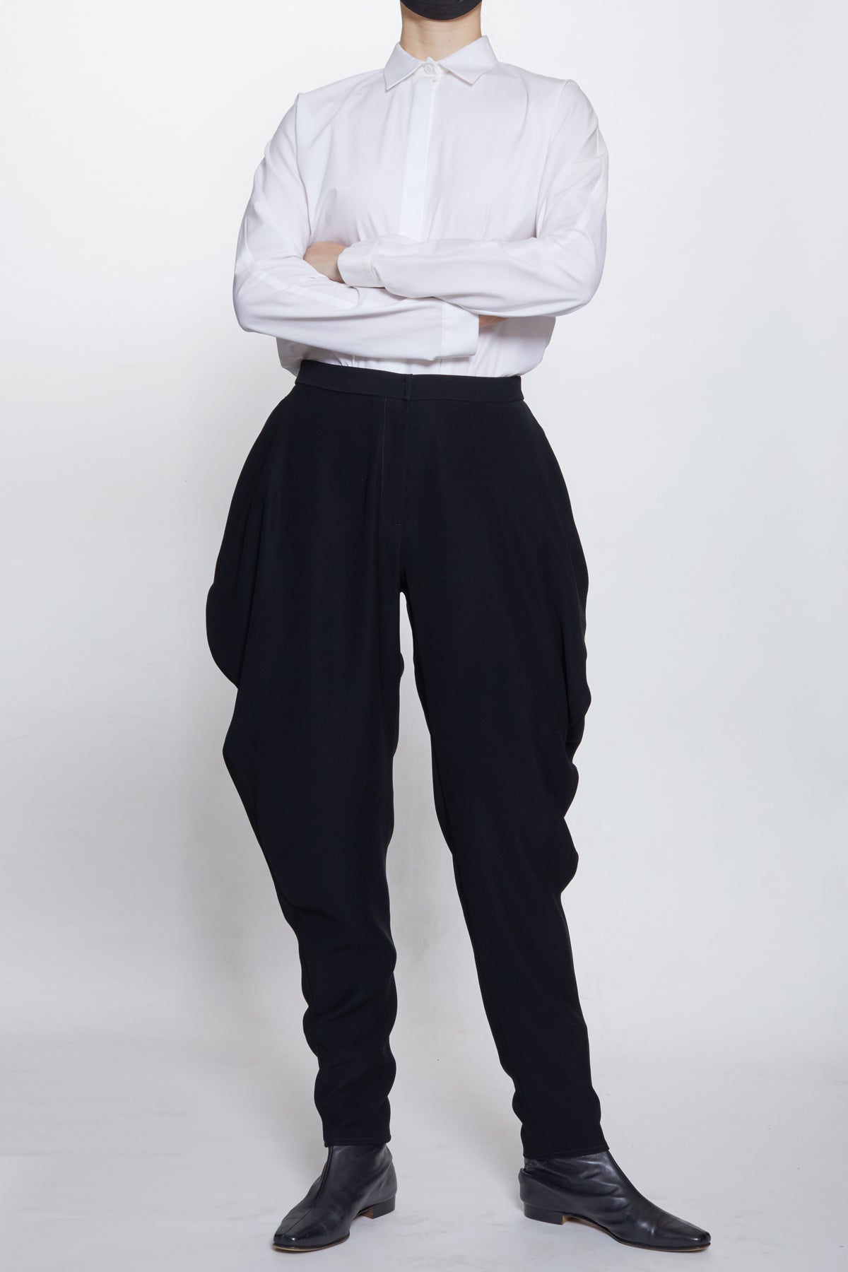 Smart Gabardine Wing Pocket Pant with Back Welt Pockets – YEOHLEE