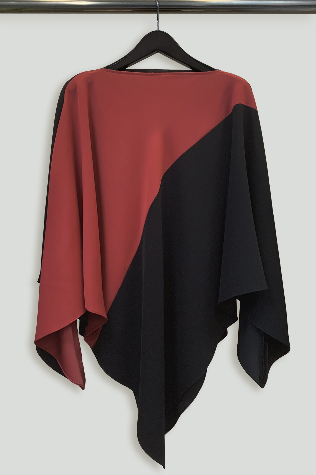 Zero Waste One-Size-Fits-All Geometric Combo Shapeshifter Poncho