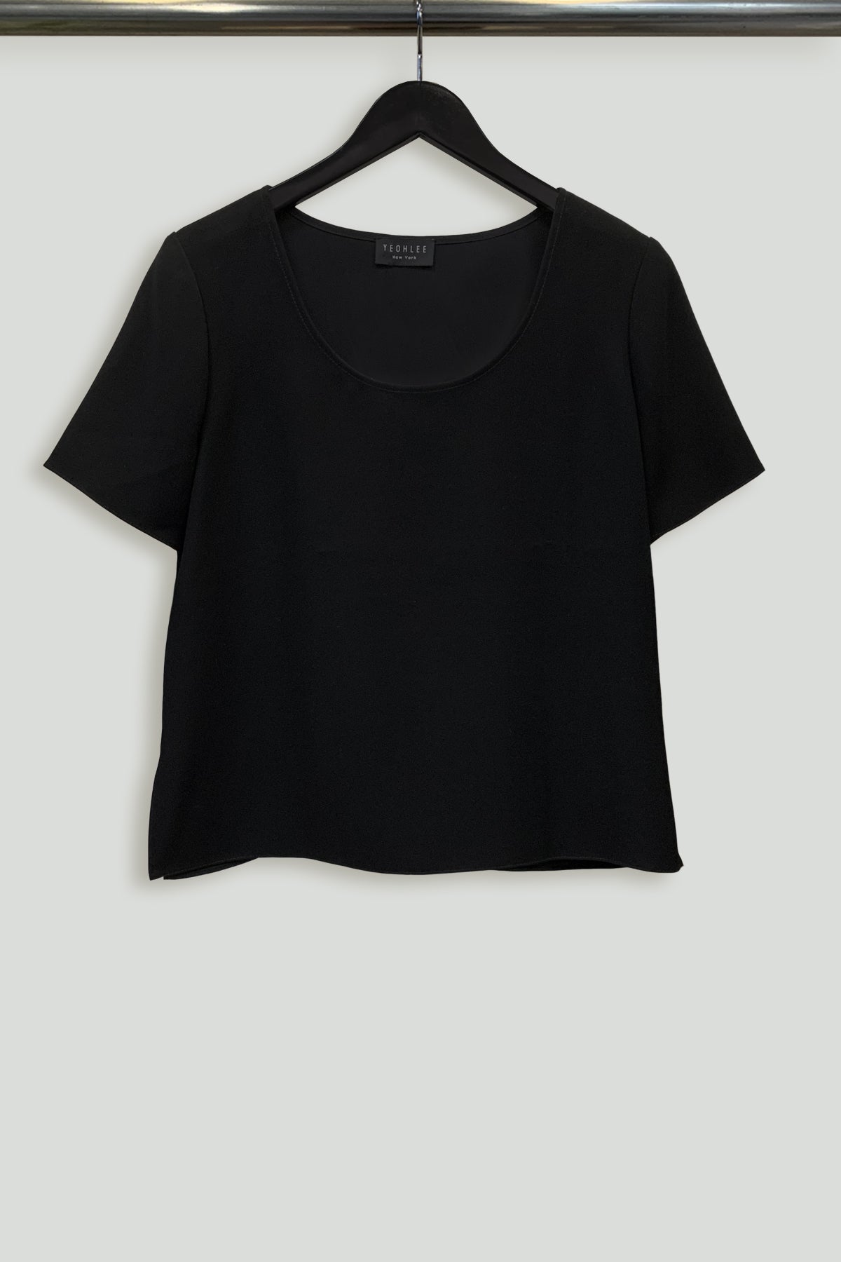 Smart Gabardine Short Sleeve Top - 5