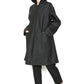 Zip Front Hooded Rain Jacket in Water-Repellent Fabric-2