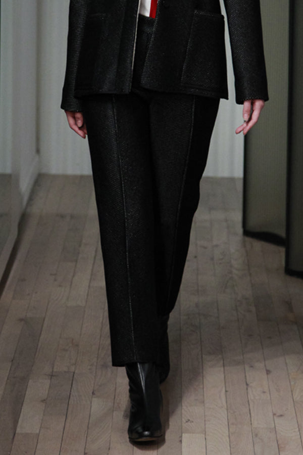 Black Beehive Suit Pant