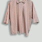 Cotton Awning Stripes Crop Big Shirt - Hanger