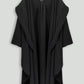 Black Hooded Cashmere Cape