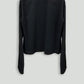 Black Brushed Cotton Short ALI Jacket