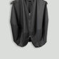 Black Matte Rainwear Bubble Vest