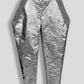 Cotton Silver Flannel Wing Pocket Tapered Pant