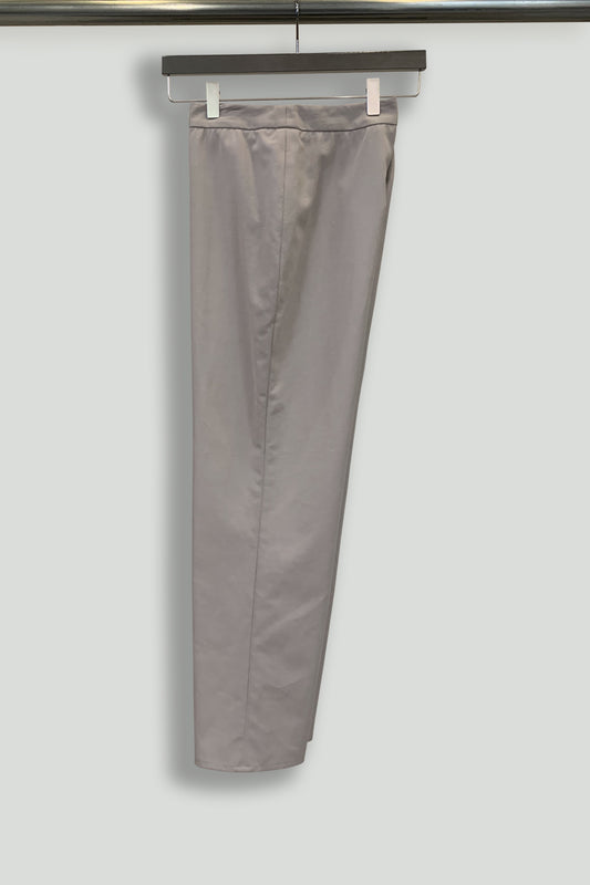 Latte Egyptian Cotton Fly-Front Pant