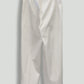 White Palazzo Pant with Side Pockets