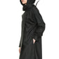 Sweep with Scarf Rain Jacket in Water-Repellent fabric-2
