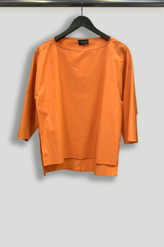 Saffron Orange Cotton Tunic
