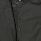 Matte Rainwear Black Two Pocket Pilgrim Rain Jacket in Waterproof Fabric