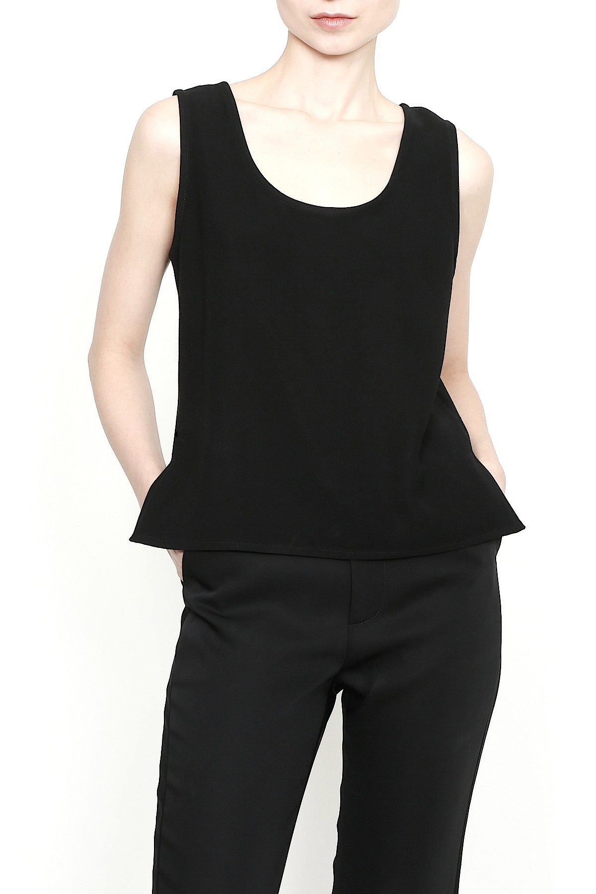 Short Tank With Side Slits - 2