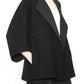 Lapel Kimono Sleeve Jacket in Smart Gab Microfiber-4